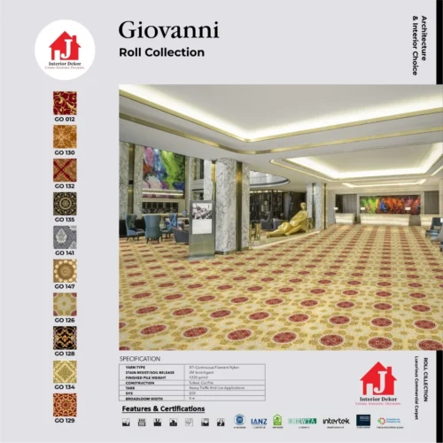 Karpet Roll GIOVANNI | Karpet Meteran (L.4M)
