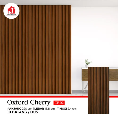 Chiara Wallpaper dinding Tipe Panel ukuran 290x16,8x2,4