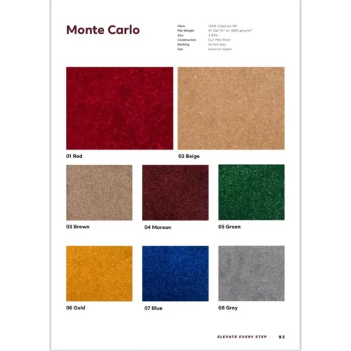 Karpet Roll MONTE CARLO | Karpet Meteran (L.4M)