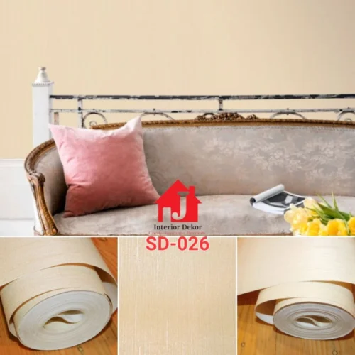 Wallpaper Dinding Elegan Plain Studio Rainbow Jdekor