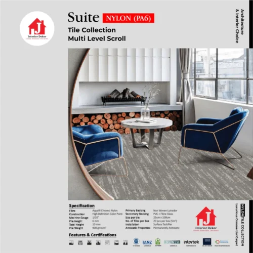 Karpet Suite | Karpet Tile Kantor Permadani Modern Casual