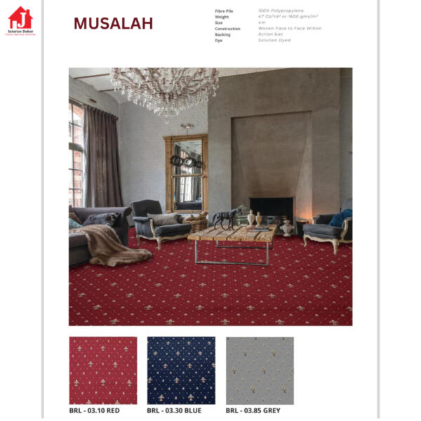 MUsalah Karpet Musalah | Karpet Meteran | Harga Adalah Per Meter Lari