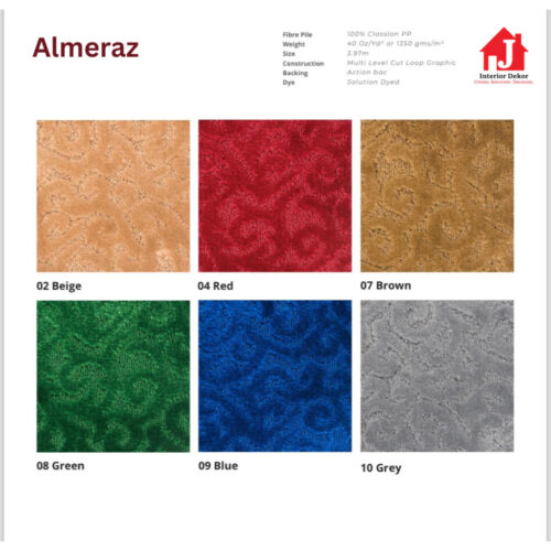 almerazz Karpet Almeraz | Karpet Meteran | Harga Adalah Per Meter Lari